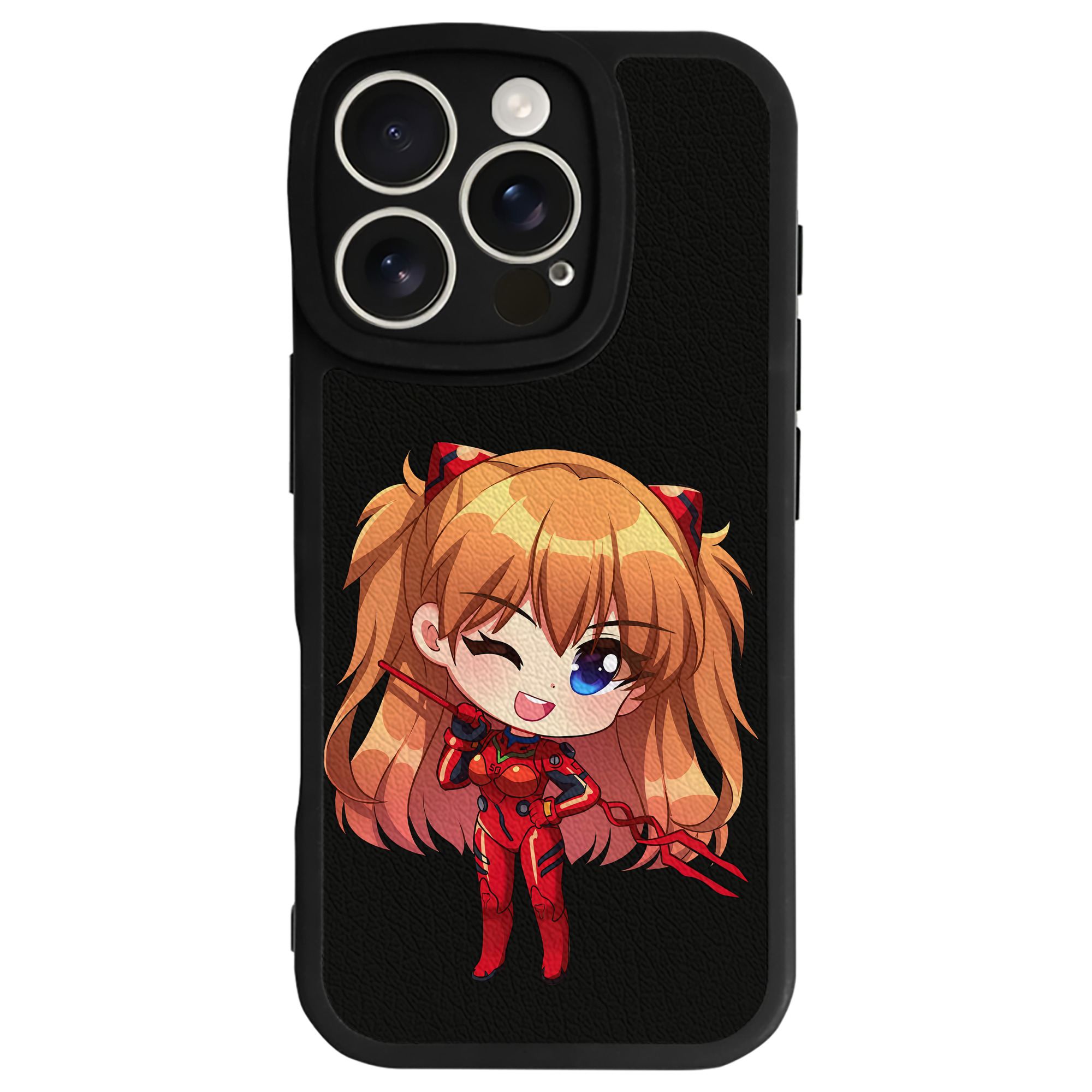（画像用） EVA 新世紀エヴァンゲリオン 【iPhone 16シリーズ対応】シリコンスマホケース（レザー調） 材質：シリコン